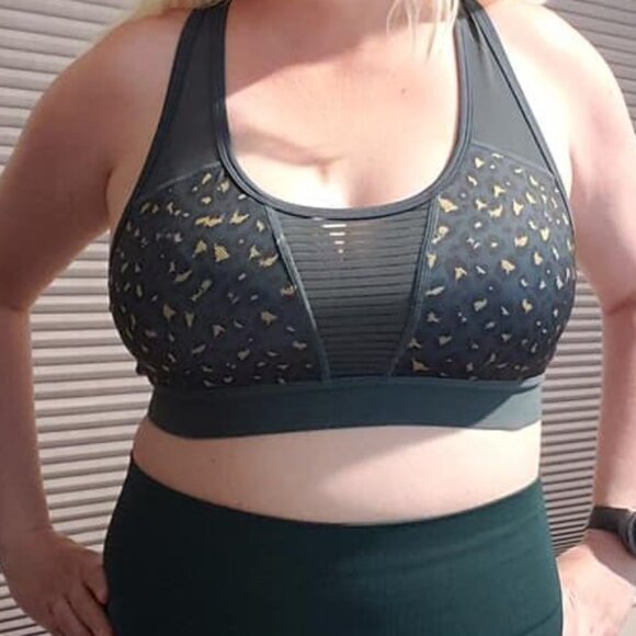 Zyia Pine Leopard Bomber Bra 2 RC - Picture 3 of 4